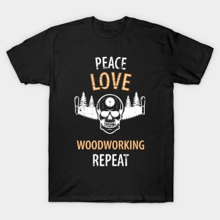 Wood Carpenter Joiner Woodcutter Craftsman T-Shirt